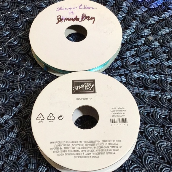 Stampin’ Up! Bermuda Bay Ribbon Bundle of 2 - Picture 2 of 2